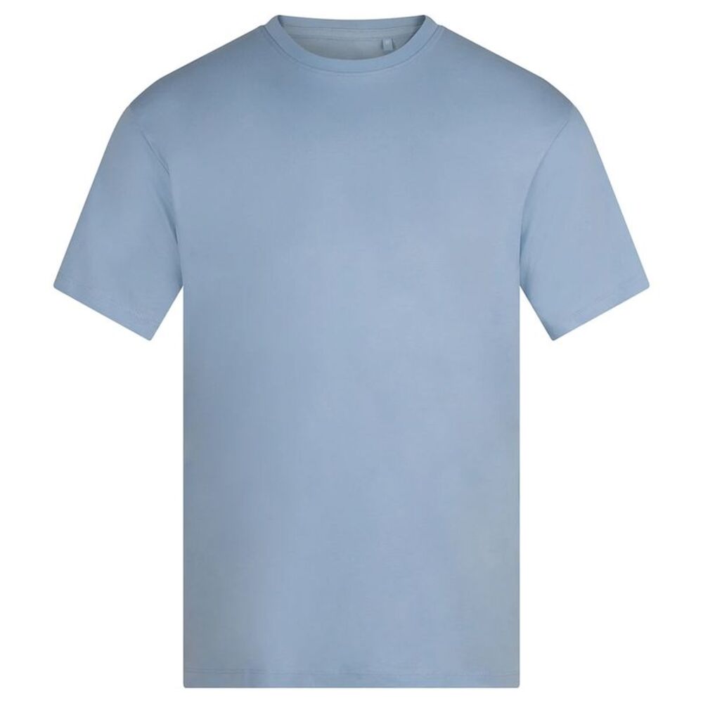 Anthem Unisex Adult Natural Midweight T-Shirt / Light Blue